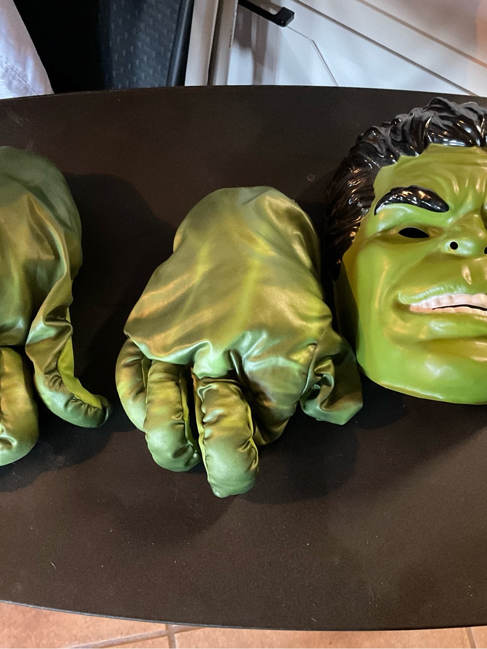 Hulk Muscle Adult Costume - Picture 3 of 8